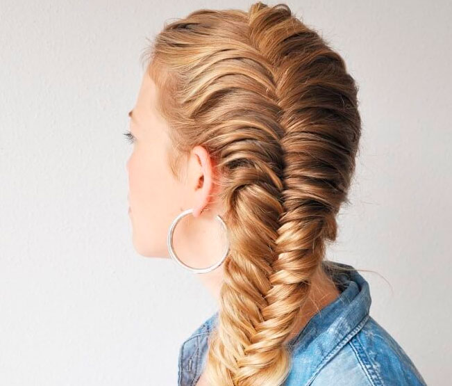 french braid hairstyle